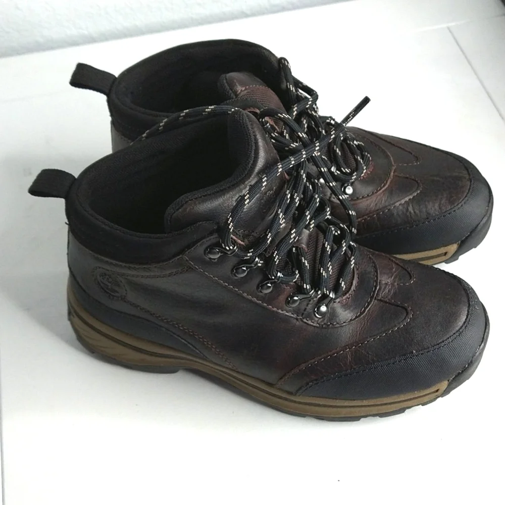 Timberland Boys Back Road Hiker Hiking Boots in Brown